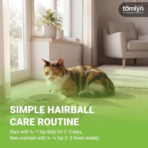 Tomlyn Hairball Gel for Cats Tuna 4.25 oz | Supports Digestive Health & Hairball Prevention thumbnail 5