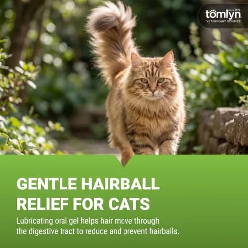 Tomlyn Hairball Gel for Cats Tuna 4.25 oz | Supports Digestive Health & Hairball Prevention thumbnail 2
