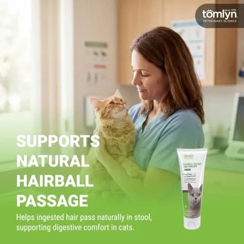 Tomlyn Hairball Gel for Cats Tuna 4.25 oz | Supports Digestive Health & Hairball Prevention thumbnail 3