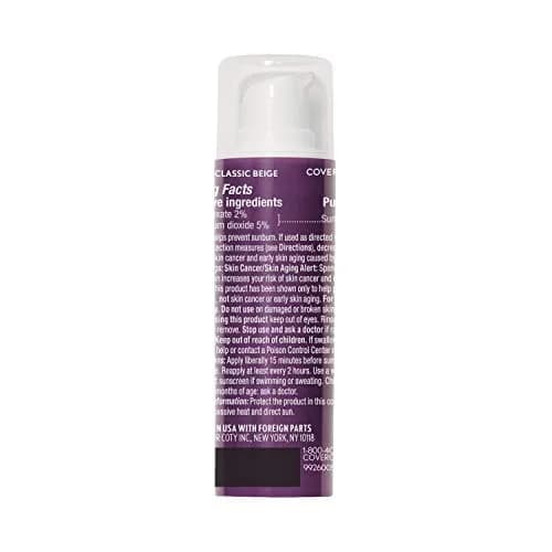 COVERGIRL Advanced Radiance Age Defying Foundation, Creamy Natural 120 | Youthful, Radiant Finish thumbnail 2