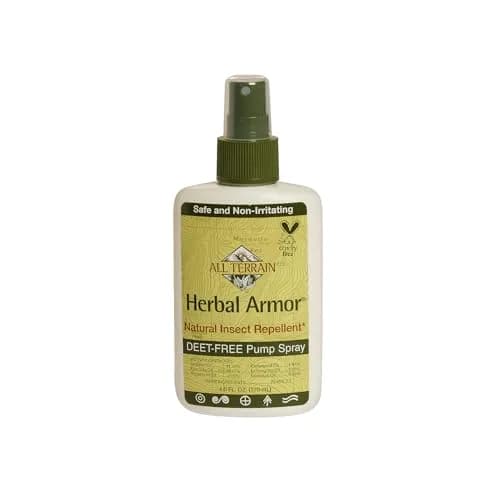 All Terrain Herbal Armor DEET-Free Pump Spray 4oz | Plant-Based Bug Repellent for Family & Pets thumbnail 1