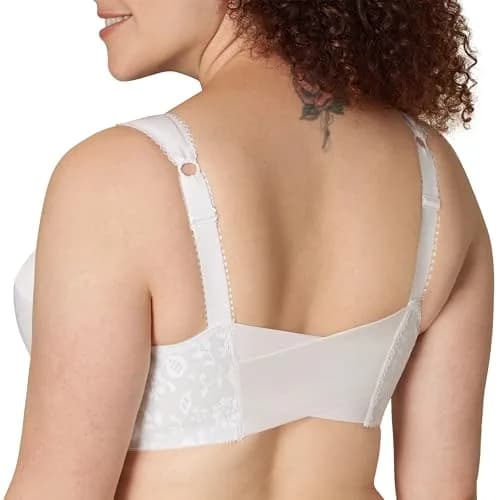 Playtex 18 Hour Supportive Wireless Bra D 38 | Front Close, Full Coverage, Comfort (115 chars) thumbnail 2