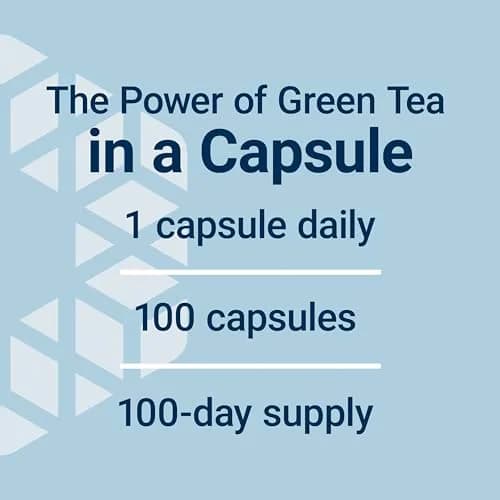 Life Extension Decaffeinated Mega Green Tea Extract, 100 Capsules | Supports Heart, Brain & Cellular Health thumbnail 5