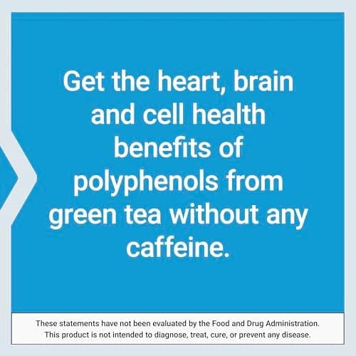 Life Extension Decaffeinated Mega Green Tea Extract, 100 Capsules | Supports Heart, Brain & Cellular Health thumbnail 6