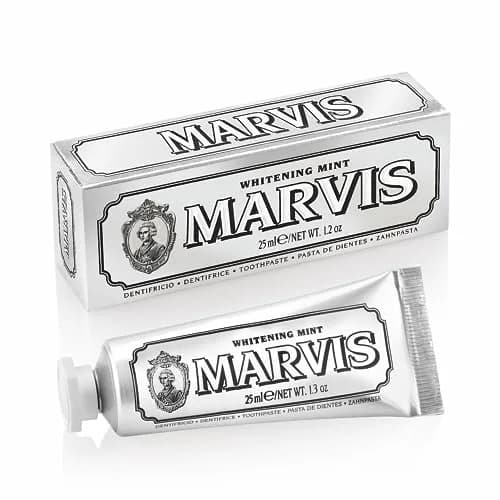 Marvis Whitening Mint Toothpaste 38g (1.3 oz) | Whitens Teeth & Prevents Decay thumbnail 1