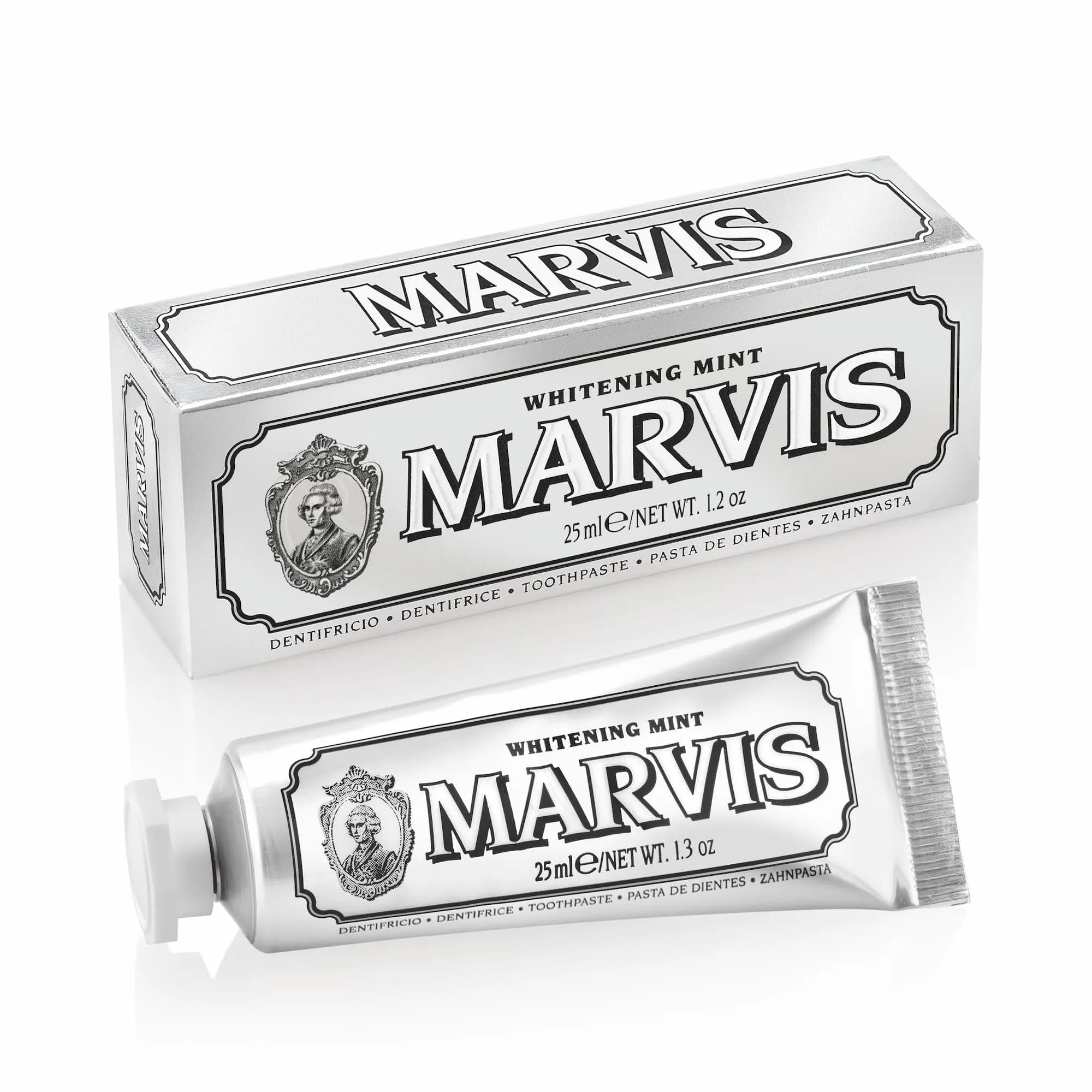Marvis Whitening Mint Toothpaste 38g (1.3 oz) | Whitens Teeth & Prevents Decay - main product image