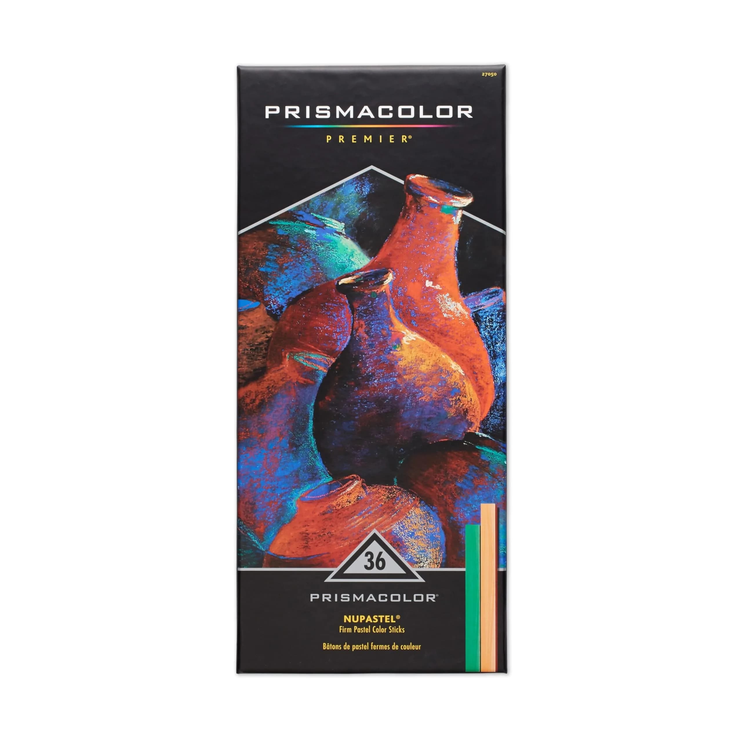 Prismacolor Premier NuPastel Firm Pastel Sticks 36 Count | Artist-Grade Blendable Color Sticks