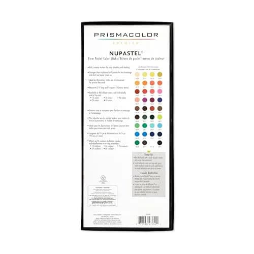 Prismacolor Premier NuPastel Firm Pastel Sticks 36 Count | Artist-Grade Blendable Color Sticks thumbnail 3