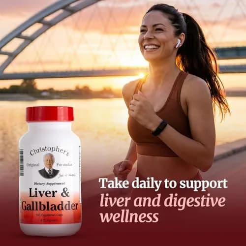 Christopher's Original Formulas Liver & Gallbladder Capsules | Natural Digestive Enzymes & Herbs (100 Count) thumbnail 6