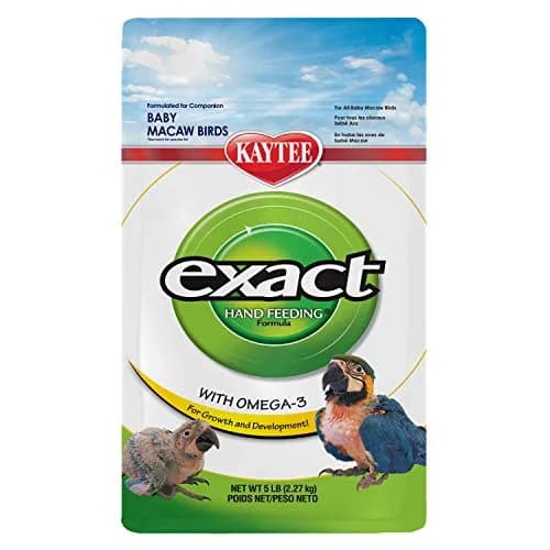 Kaytee Exact Hand Feeding Baby Bird Food 2.27 kg (5 Pound) | Promotes Growth & Bright Plumage thumbnail 1