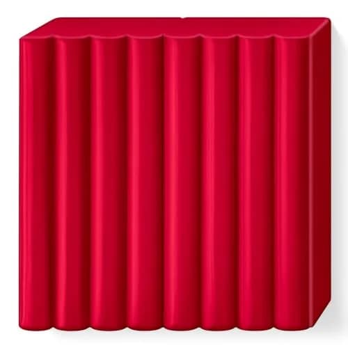 Staedtler FIMO Soft Polymer Clay Cherry Red 57 g | Oven Bake Craft Clay for Jewelry & Sculpting thumbnail 3