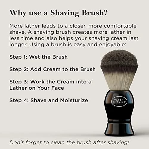 The Art of Shaving Sandalwood Shaving Cream for Men | 74ml (2.5 Fl Oz) | Protects Against Irritation and Razor Burn thumbnail 4