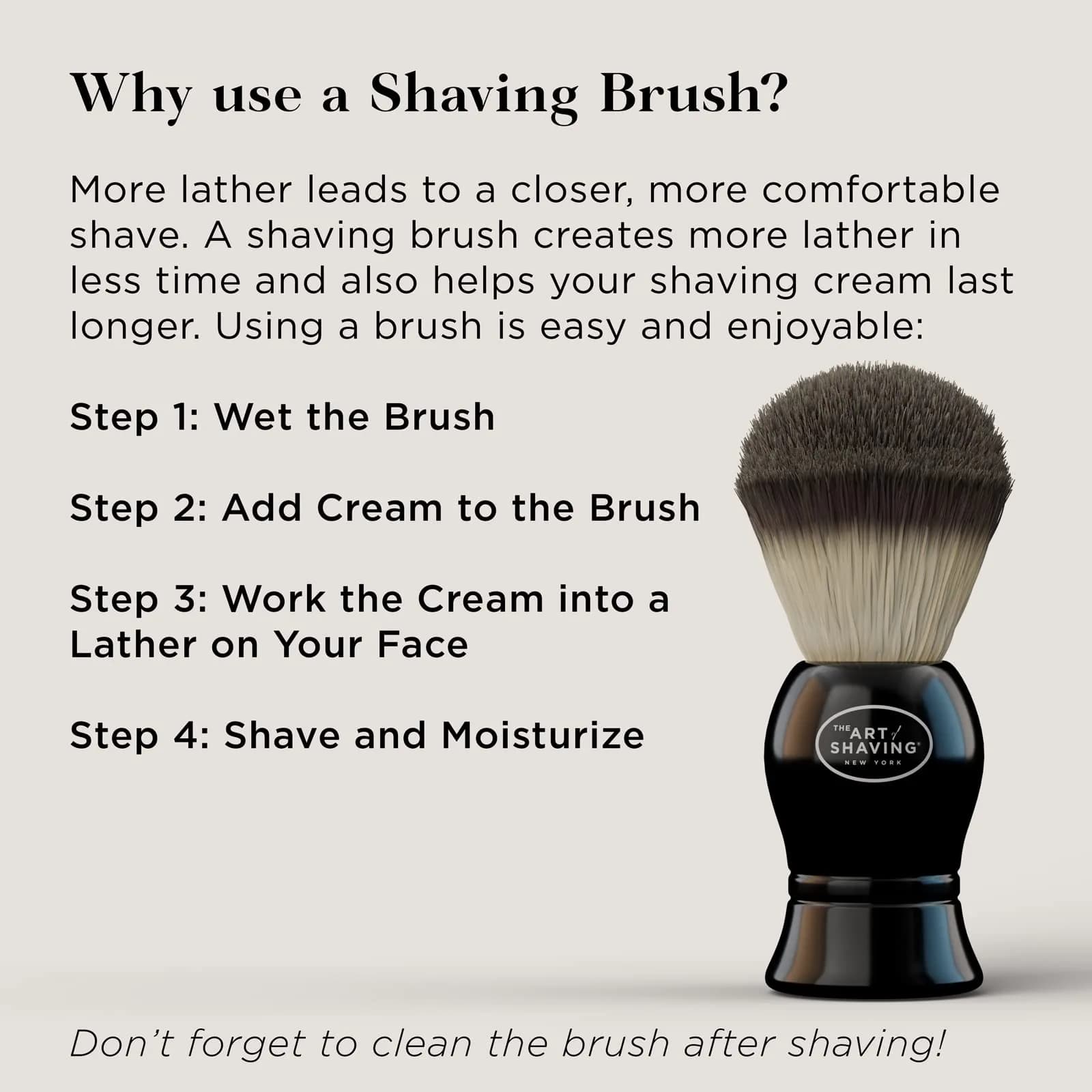 The Art of Shaving Sandalwood Shaving Cream for Men | 74ml (2.5 Fl Oz) - view 4