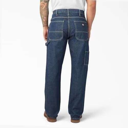 Dickies Relaxed Fit Carpenter Jeans 40W x 30L | Heavyweight Denim for Work & Casual (120 chars) thumbnail 2