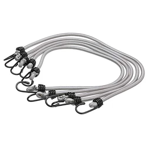 Seachoice Elastic Shock Bungee Cords, 3/4 in. Hooks, 30 in. Long | Versatile Load Securing Cord (110 characters) thumbnail 2