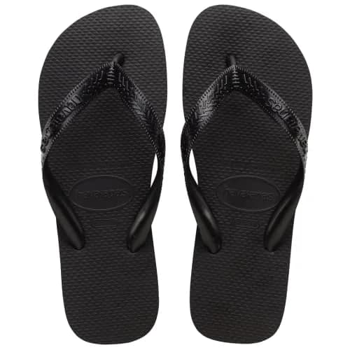 Havaianas Top Flip Flops for Women - Summer Style Sandals - Black, 7-8 | Vibrant, Durable, Brazilian Summer Footwear thumbnail 1