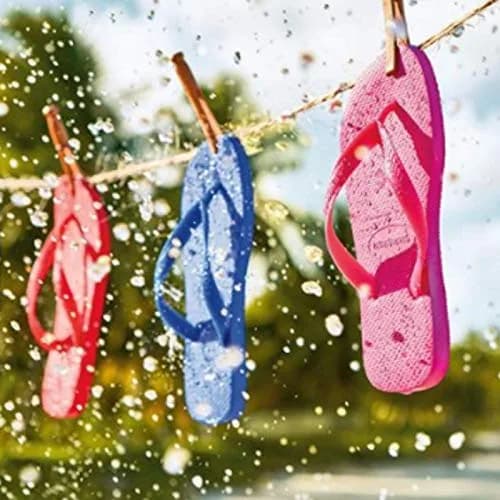 Havaianas Top Flip Flops for Women - Summer Style Sandals - Black, 7-8 | Vibrant, Durable, Brazilian Summer Footwear thumbnail 3