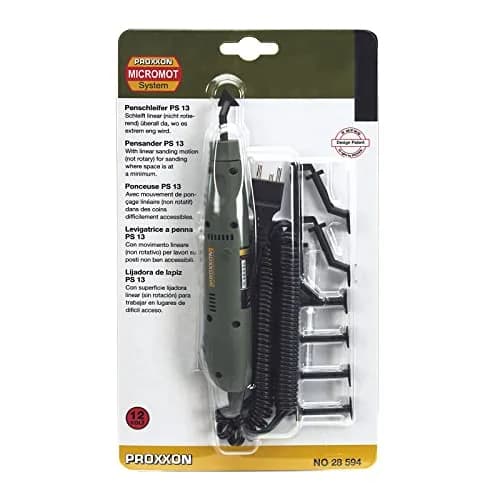 PROXXON Pen Sander PS 13 | 12V Corded Pen Tool for Fine Surfaces & Corners thumbnail 2