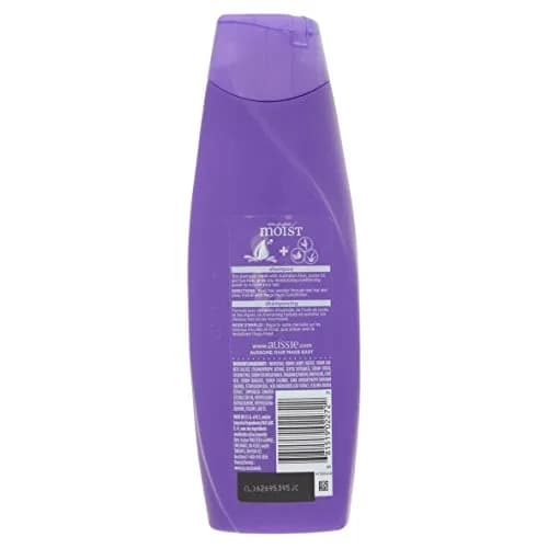 Aussie Mega Moist Shampoo 400ml (13.5 Fl Oz) | Hydrates Dry Hair thumbnail 2