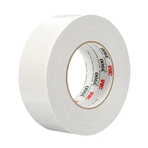 3M Multi-Purpose Duct Tape 3900 White 48mm (1.89in) x 54.8m (60yd) | Water Resistant Adhesive Tape thumbnail 1