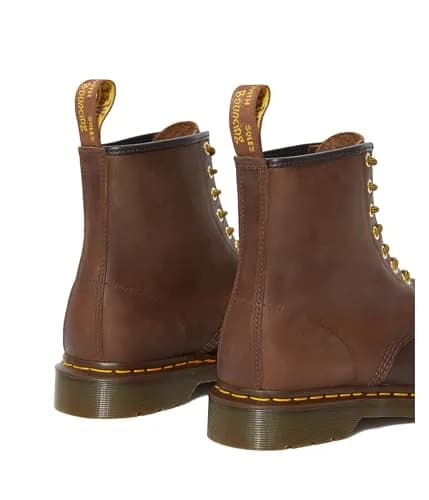 Dr. Martens 1460 Crazy Horse Leather Boots | Classic 8-Eye Design, Brown, US 14 Men / Women 15 thumbnail 8