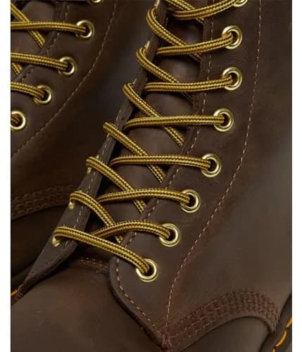Dr. Martens 1460 Crazy Horse Leather Boots | Classic 8-Eye Design, Brown, US 14 Men / Women 15 thumbnail 9