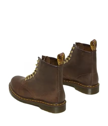Dr. Martens 1460 Crazy Horse Leather Boots | Classic 8-Eye Design, Brown, US 14 Men / Women 15 thumbnail 5