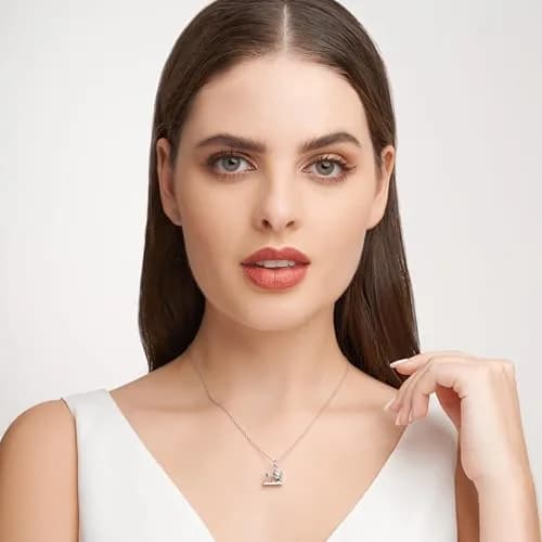 Morgan & Paige Silver Rhodium Plated Sewing Machine Charm | Feminine & Durable (70-120 chars) thumbnail 4