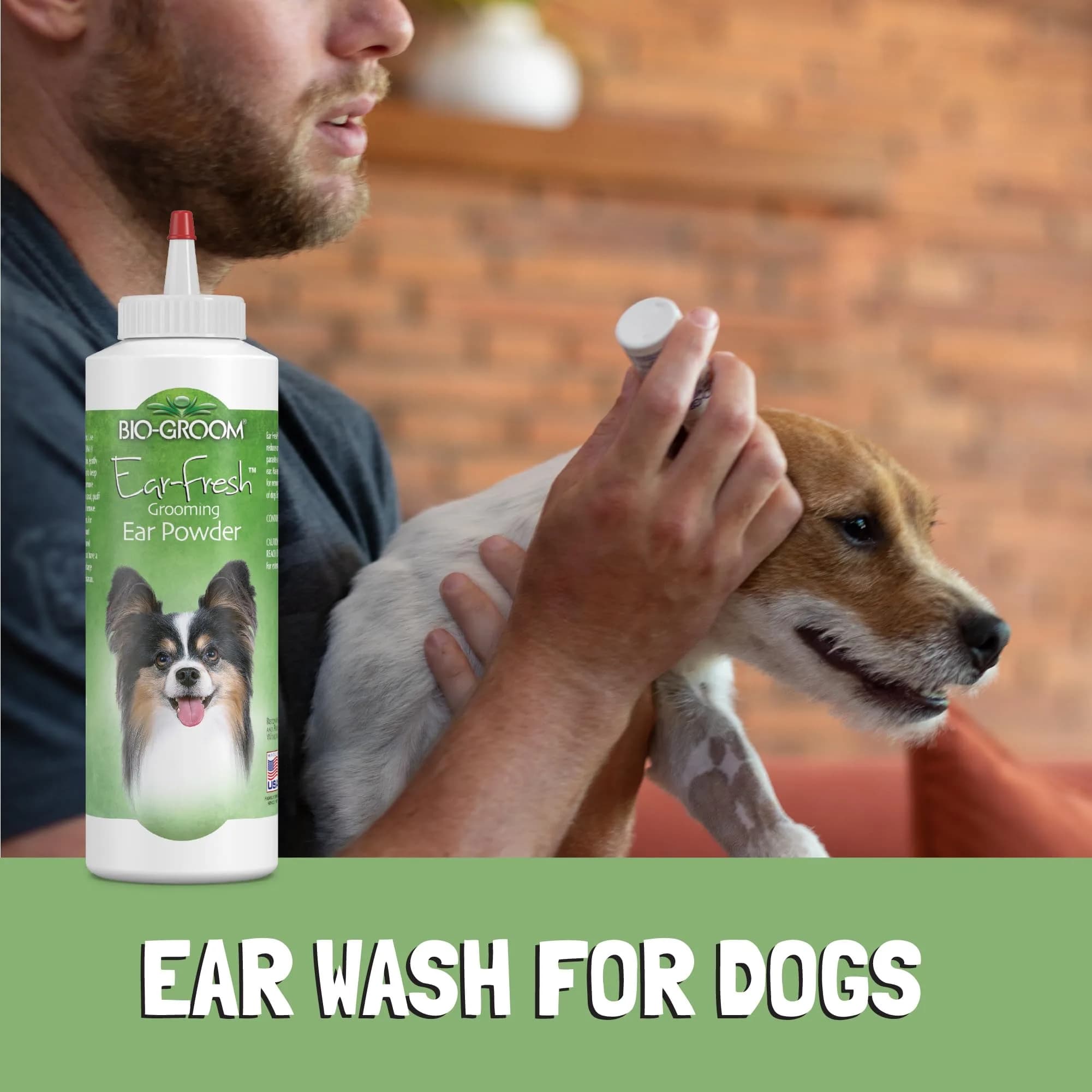 Bio-groom Ear Fresh Powder 24 g (0.84 oz) | Cruelty-Free Ear Cleaner for Dogs & Cats - view 3