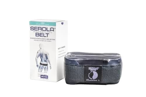 Serola Sacroiliac Belt Large (114cm / 45") for SI Joint Dysfunction, Lower Back, Pelvic & Hip Support | Non-Slip Adjustable Brace - main product image