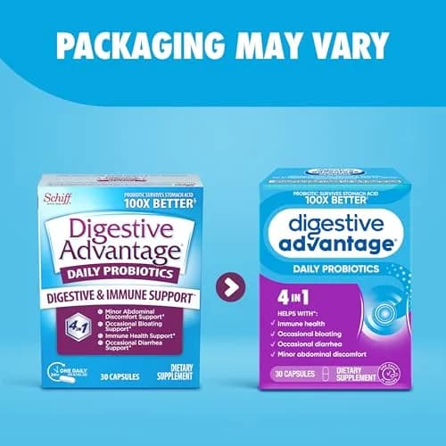 Digestive Advantage Daily Probiotic Capsules 30 Count | Survives 100x Better, Promotes Digestive Health thumbnail 6