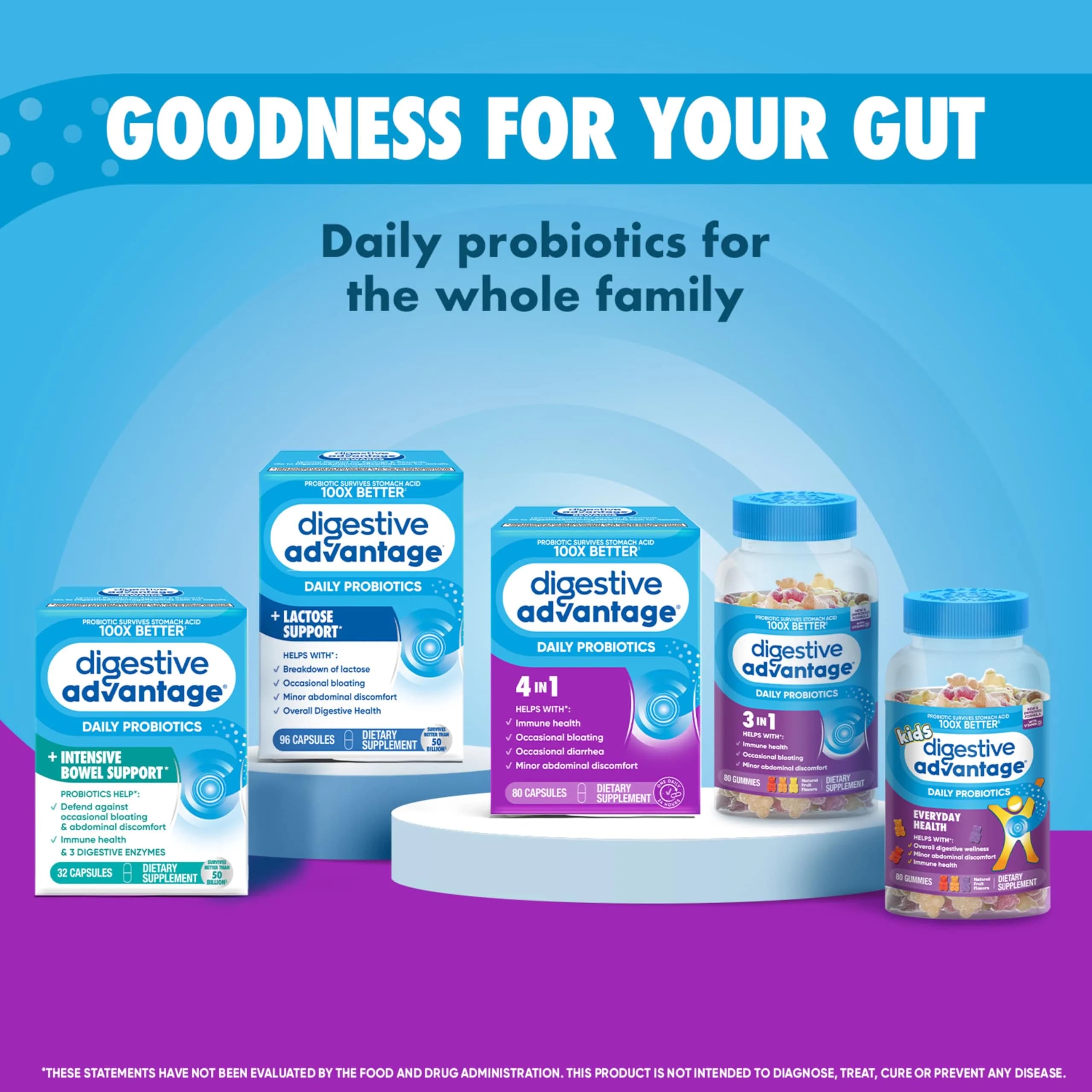 Digestive Advantage Daily Probiotic Capsules 30 Count | Survives 100x Better, Promotes Digestive Health - view 7