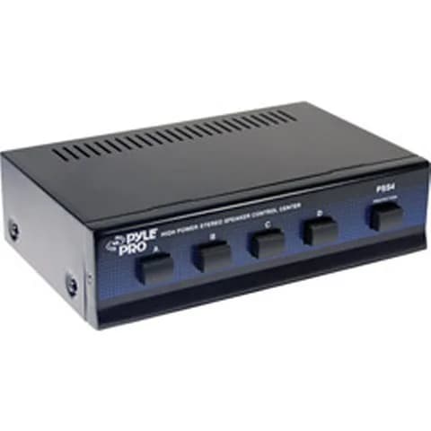 Pyle 4-Channel High Power Stereo Speaker Selector - A/B/C/D | 4 Pairs of Speakers, 100W/Channel, 14-Gauge Wires thumbnail 5