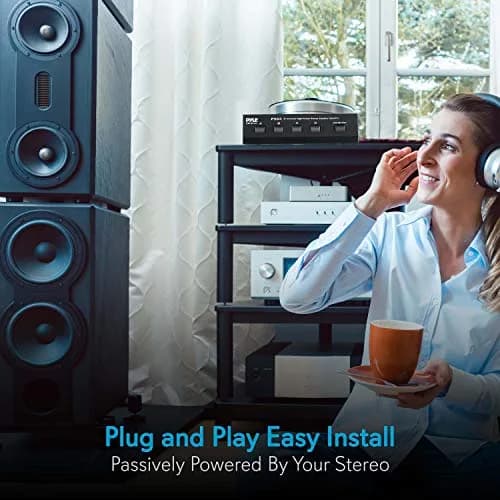 Pyle 4-Channel High Power Stereo Speaker Selector - A/B/C/D | 4 Pairs of Speakers, 100W/Channel, 14-Gauge Wires thumbnail 7