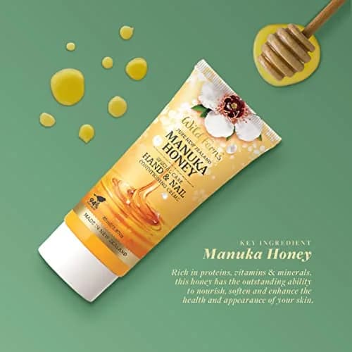 Wild Ferns Manuka Honey Hand & Nail Conditioning Crème, 85ml | Hydrates & Strengthens with NZ Natural Ingredients thumbnail 5