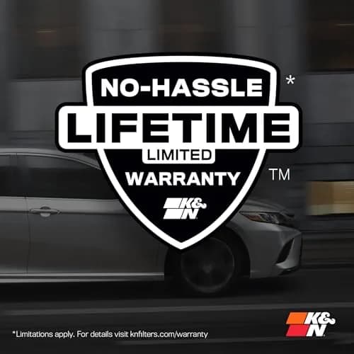 K&N Engine Air Filter: Reusable, Washable, 75,000 Mile Service, 33-2361 | Compatible with Suzuki Grand Vitara & Escudo (2000-2015) thumbnail 9