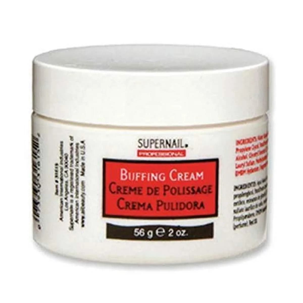 SuperNail Nail Buffing Cream 1 Fl Oz | Natural Nail Shine & Finish (70-120 chars)