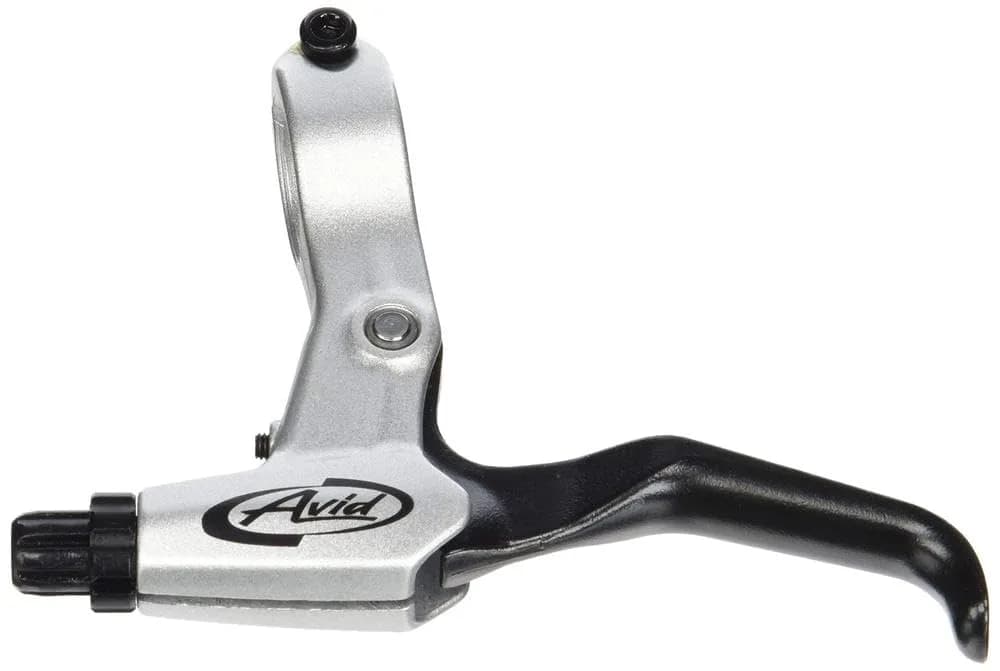 Avid FR-5 Brake Lever Set Silver/Black 155g (0.34 lb) | Compatible with Linear Pull & Mechanical Disc Brakes - main product image