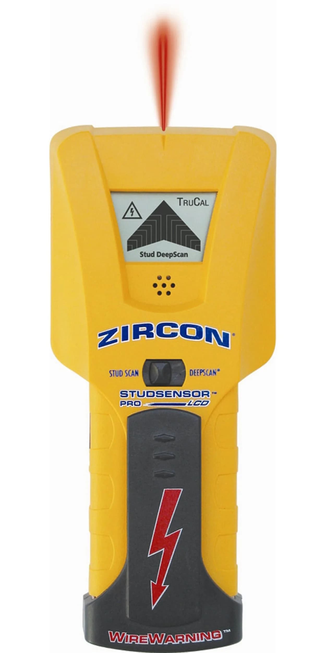 Zircon StudSensor Pro LCD Deep-Scanning Stud Finder with How-To Guide | Locates Wood & Metal Studs Up to 1-1/2-Inch Deep