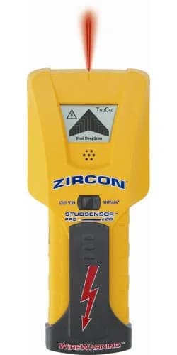 Zircon StudSensor Pro LCD Deep-Scanning Stud Finder with How-To Guide | Locates Wood & Metal Studs Up to 1-1/2-Inch Deep thumbnail 1