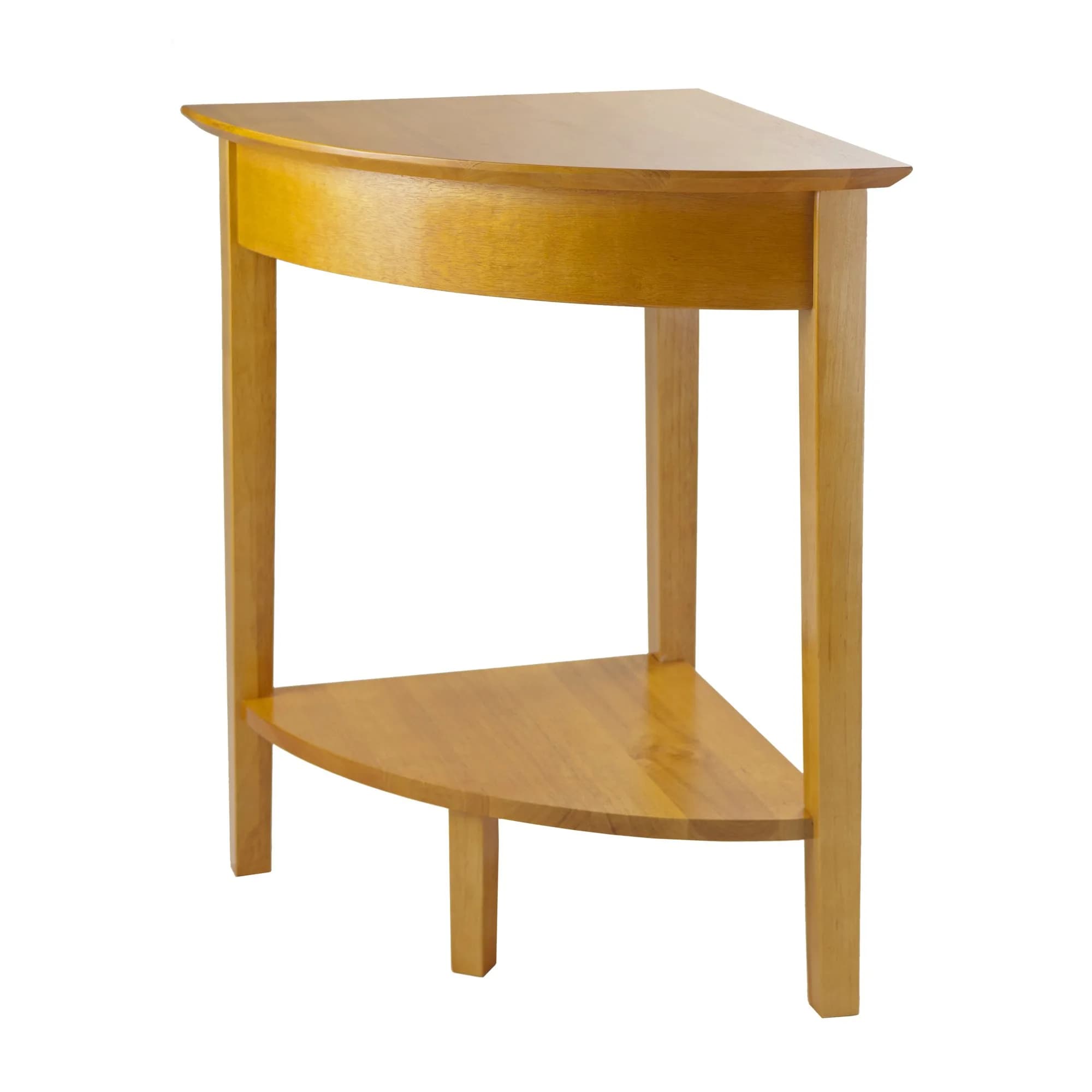 Winsome Studio Writing Desk with Drawers, Honey, 29" | Compact Home Office Table