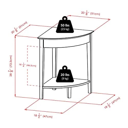 Winsome Studio Writing Desk with Drawers, Honey, 29" | Compact Home Office Table thumbnail 6