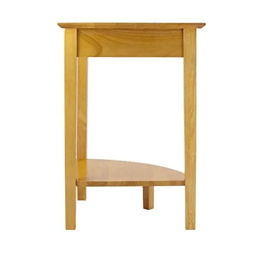 Winsome Studio Writing Desk with Drawers, Honey, 29" | Compact Home Office Table thumbnail 3