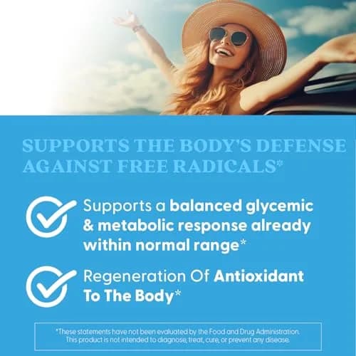 Doctor's Best Alpha-Lipoic Acid 600mg 60 Veggie Caps | Antioxidant Support for Cellular Function thumbnail 2