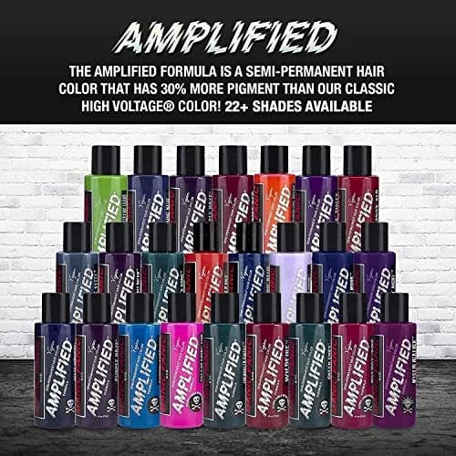 MANIC PANIC Hot Hot Pink Amplified Semi-Permanent Hair Dye 118ml (4 Fl Oz) | Glows Under Blacklight thumbnail 5
