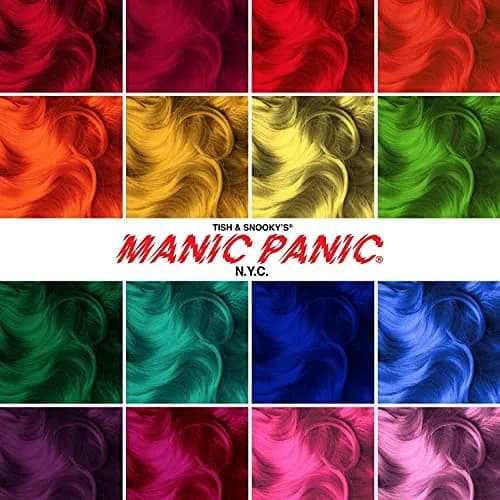 MANIC PANIC Hot Hot Pink Amplified Semi-Permanent Hair Dye 118ml (4 Fl Oz) | Glows Under Blacklight thumbnail 7