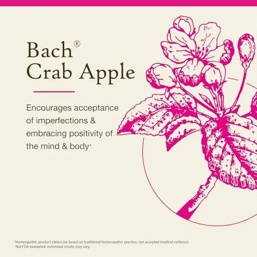 Bach Flower Remedies Crab Apple 20ml | Natural Emotional Balance Support thumbnail 3