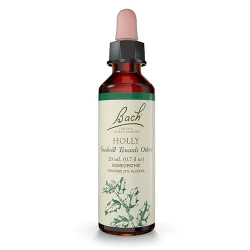 Bach Flower Remedies Holly 20ml | Emotional Balance & Goodwill (120 chars) thumbnail 1