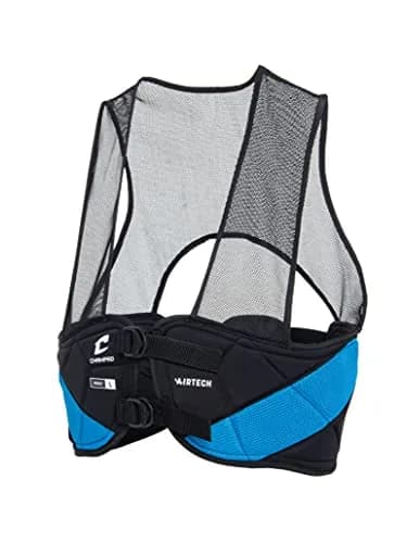 Champro Air Tech 3 Adult Rib Vest (Black, Small) | Impact Protection Gear for Football thumbnail 2