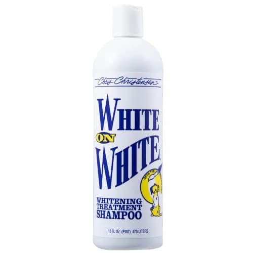 Chris Christensen White on White Whitening Dog Shampoo 473ml (16 fl oz) | Optic Intensifying Treatment for All Coats thumbnail 1